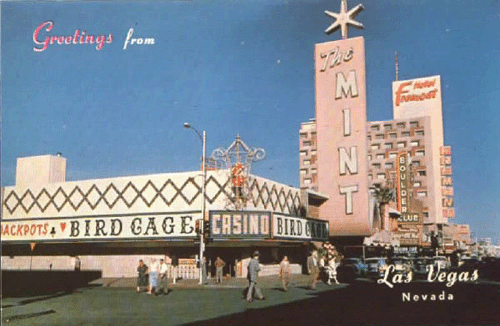 Vintage Las Vegas - On the Strip, 1967. Sands, Denny's, Four